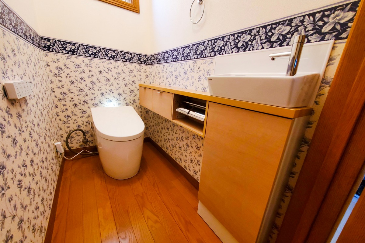 トイレリフォーム後